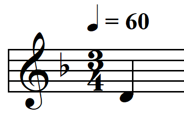 melodic dictation simple meter intermediate example 2 start